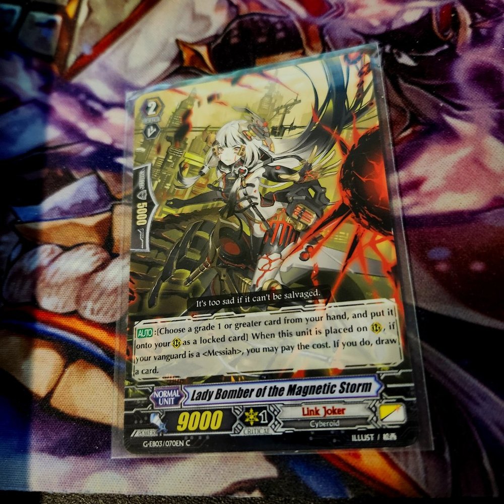 Lady Bomber of the Magnetic Storm G-eb03 070en cardfight vanguard